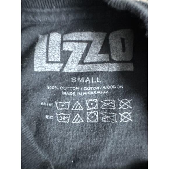 Lizzo The Special Tour Shirt Mens Small Black 2023 Europe Concert Band Tee Music - Picture 4 of 9